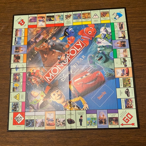 Monopoly Disney Pixar Edition Board Game - Picture 2 of 7